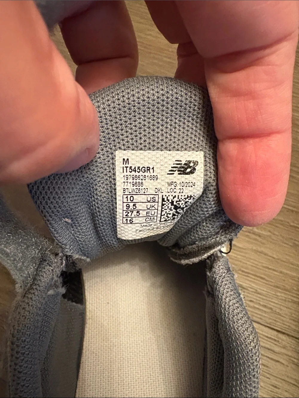 New Balance kids athletic